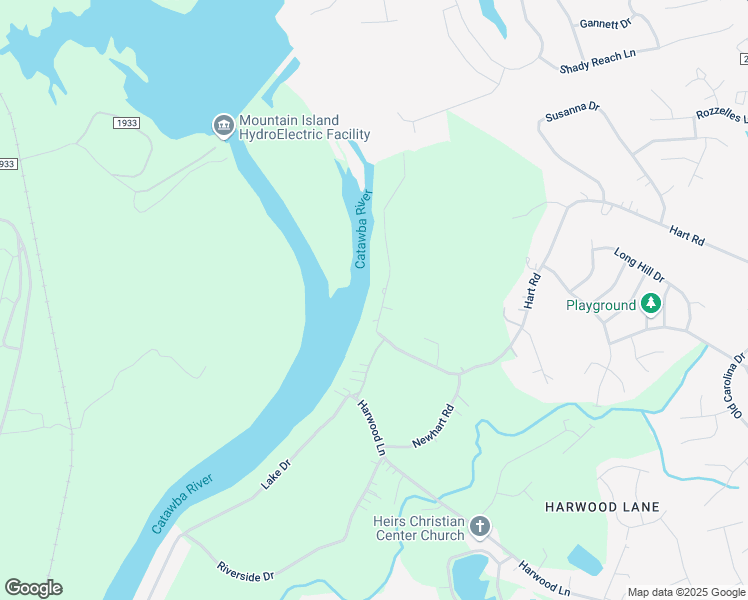 map of restaurants, bars, coffee shops, grocery stores, and more near 11625 Riverhaven Drive in Charlotte