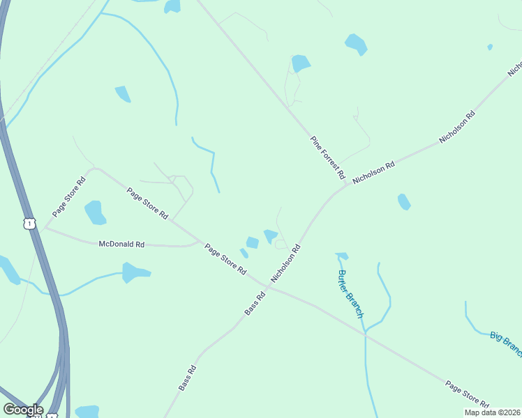 map of restaurants, bars, coffee shops, grocery stores, and more near 4240 Nicholson Road in Cameron