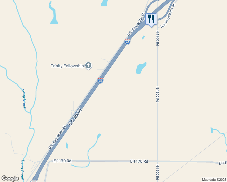 map of restaurants, bars, coffee shops, grocery stores, and more near in Sayre