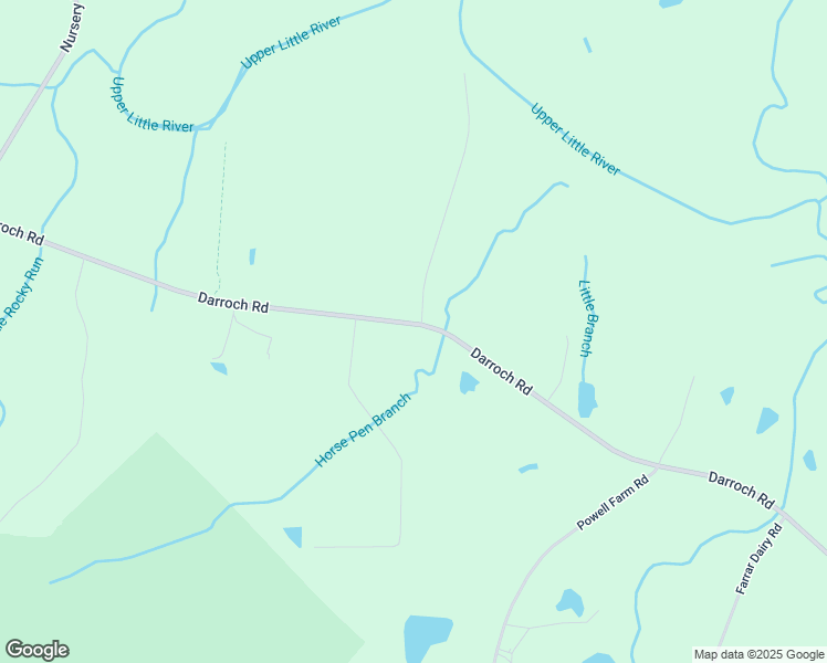 map of restaurants, bars, coffee shops, grocery stores, and more near 3909 Darroch Road in Lillington