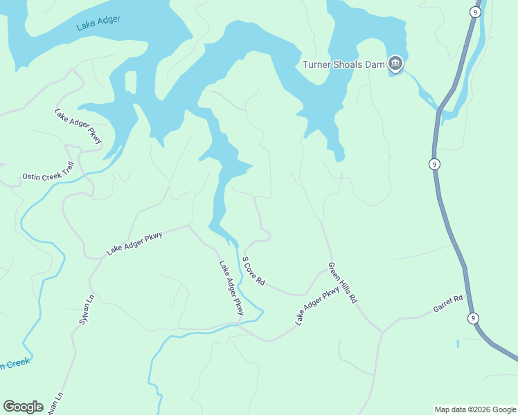 map of restaurants, bars, coffee shops, grocery stores, and more near 658 South Cove Road in Mill Spring