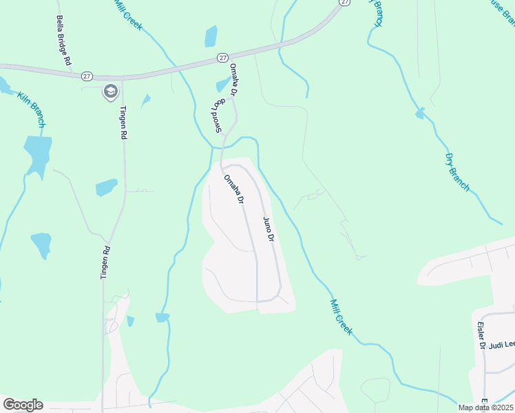 map of restaurants, bars, coffee shops, grocery stores, and more near 238 Juno Drive in Broadway