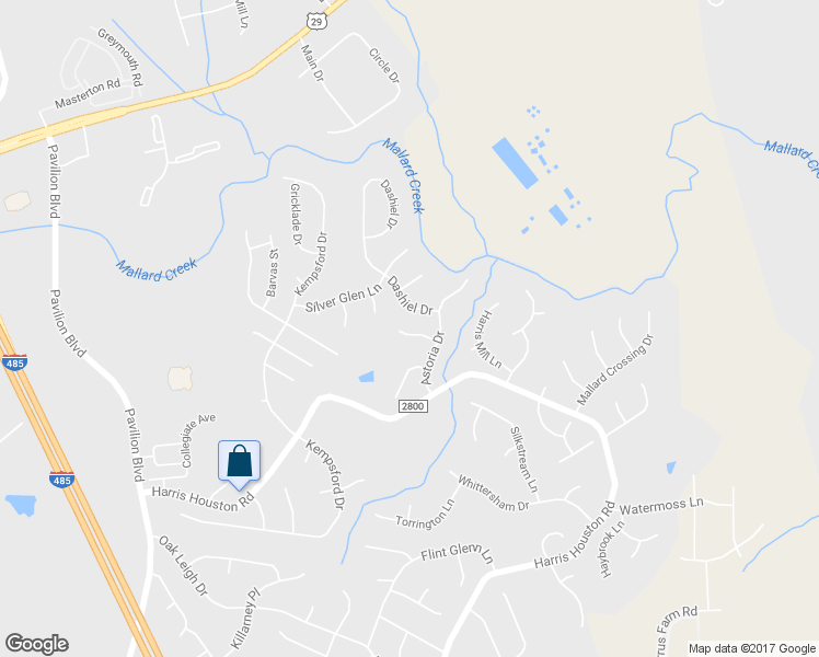 map of restaurants, bars, coffee shops, grocery stores, and more near 3318 Oberlin Ln in Charlotte