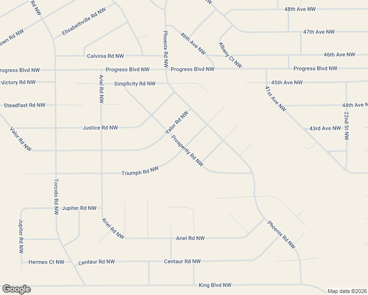map of restaurants, bars, coffee shops, grocery stores, and more near Prosperity Road Northwest in Rio Rancho