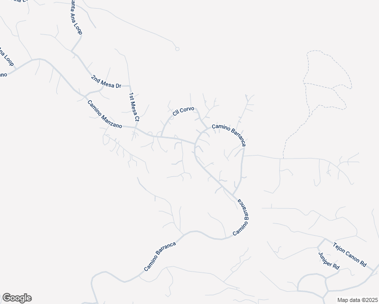 map of restaurants, bars, coffee shops, grocery stores, and more near 151 Camino Barranca in Placitas