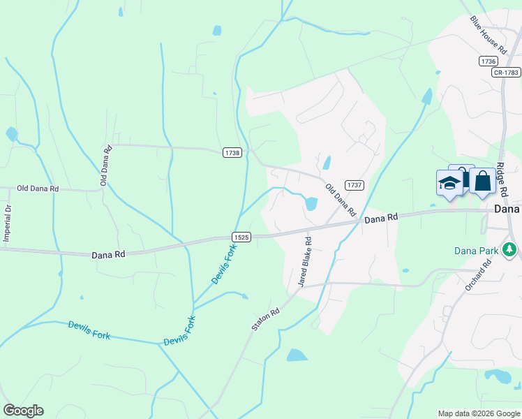 map of restaurants, bars, coffee shops, grocery stores, and more near 146 Banks View Lane in Hendersonville