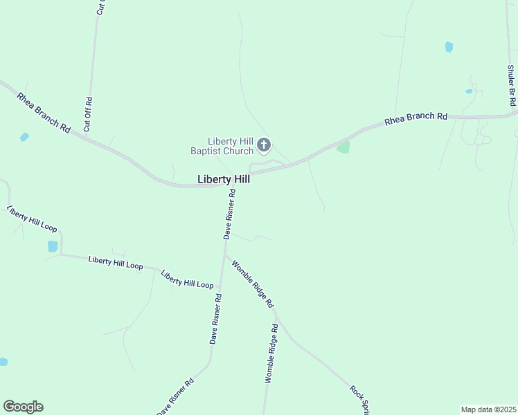 map of restaurants, bars, coffee shops, grocery stores, and more near 3551 Rhea Branch Road in Ethridge