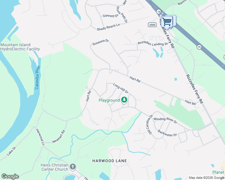 map of restaurants, bars, coffee shops, grocery stores, and more near 1821 Crabapple Tree Lane in Charlotte