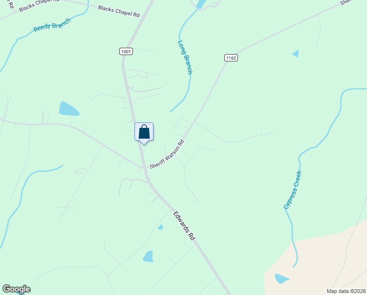 map of restaurants, bars, coffee shops, grocery stores, and more near 7321 Sheriff Watson Road in Sanford