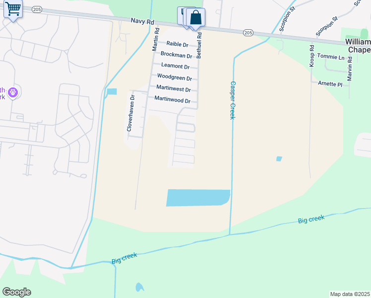 map of restaurants, bars, coffee shops, grocery stores, and more near 6357 Sea Board Drive in Millington