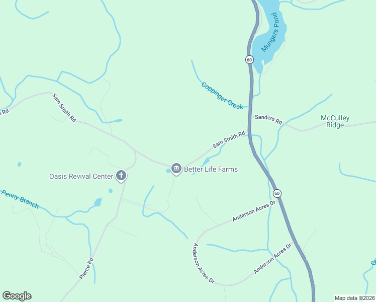 map of restaurants, bars, coffee shops, grocery stores, and more near 6873 Sam Smith Road in Birchwood