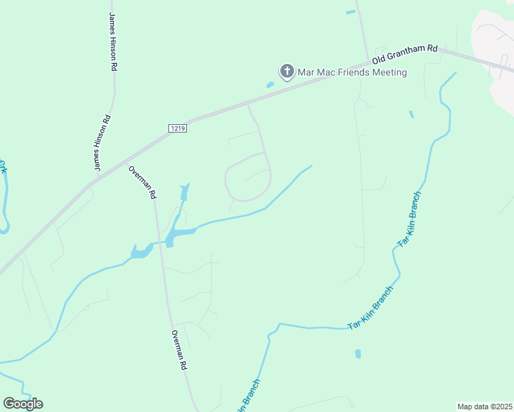map of restaurants, bars, coffee shops, grocery stores, and more near 416 Twin Creeks Drive in Goldsboro