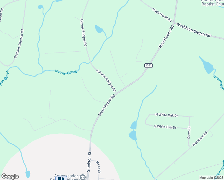 map of restaurants, bars, coffee shops, grocery stores, and more near 901 New House Road in Shelby