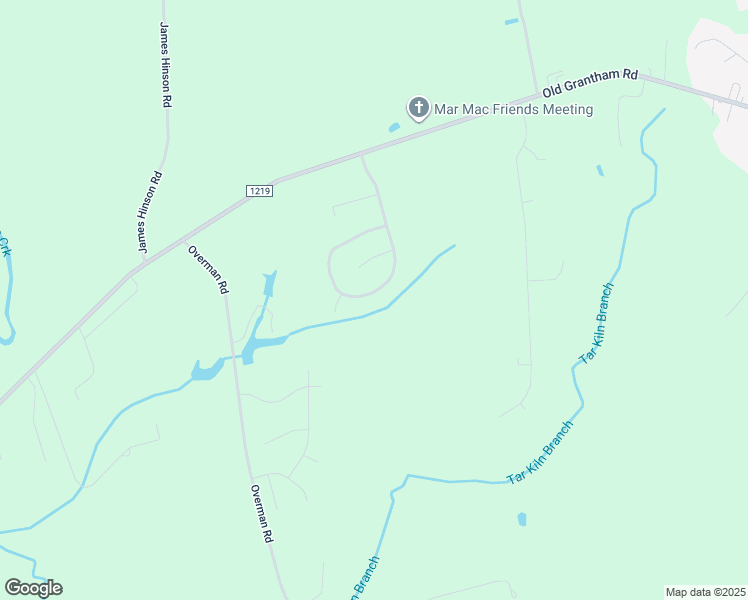 map of restaurants, bars, coffee shops, grocery stores, and more near 416 Twin Creeks Drive in Goldsboro