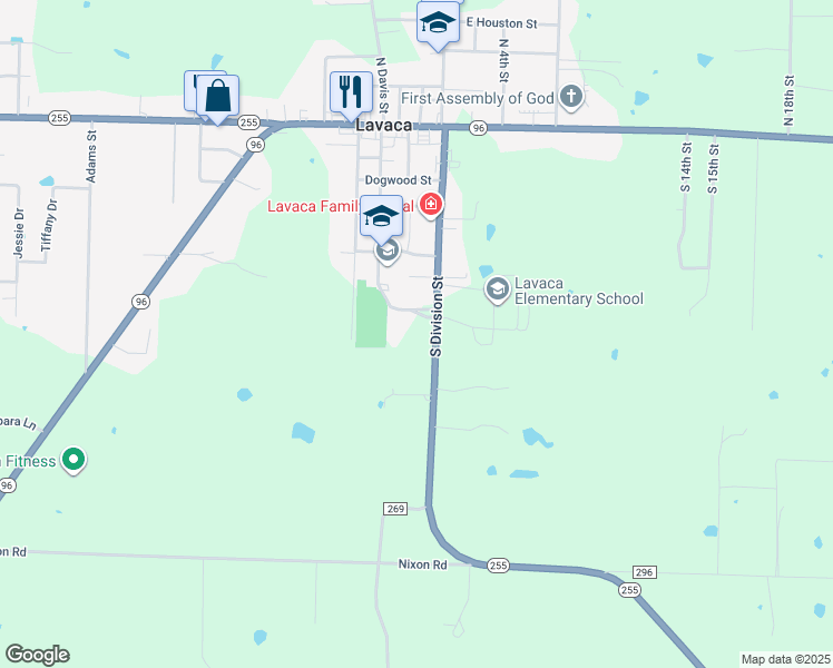 1009 Arkansas 255, Lavaca AR Walk Score