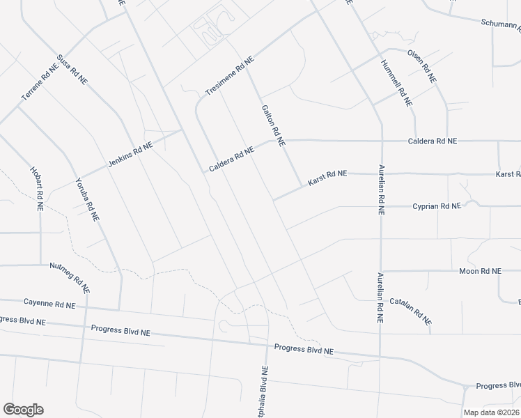 map of restaurants, bars, coffee shops, grocery stores, and more near Vilanella Road Northeast in Rio Rancho