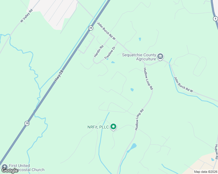 map of restaurants, bars, coffee shops, grocery stores, and more near 384 Highland Drive in Dunlap