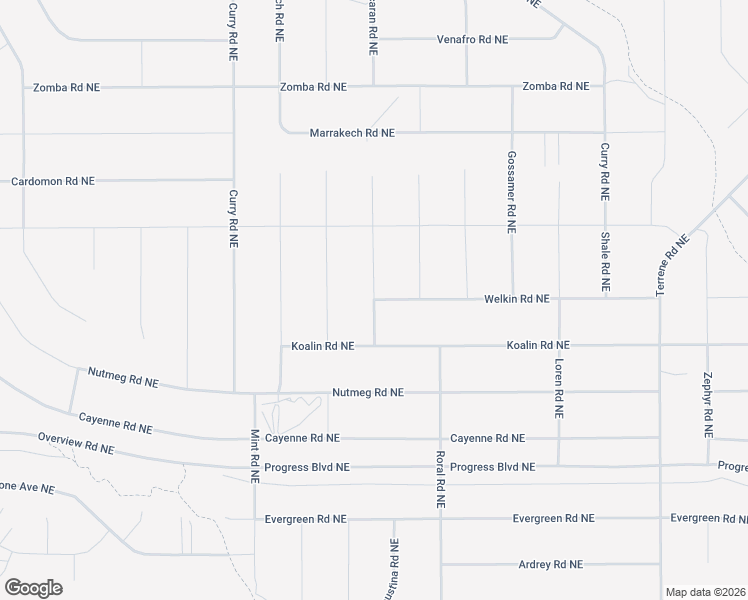 map of restaurants, bars, coffee shops, grocery stores, and more near Lido Road Northeast in Albuquerque