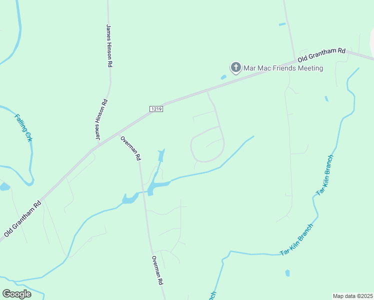 map of restaurants, bars, coffee shops, grocery stores, and more near 506 Twin Creeks Drive in Goldsboro