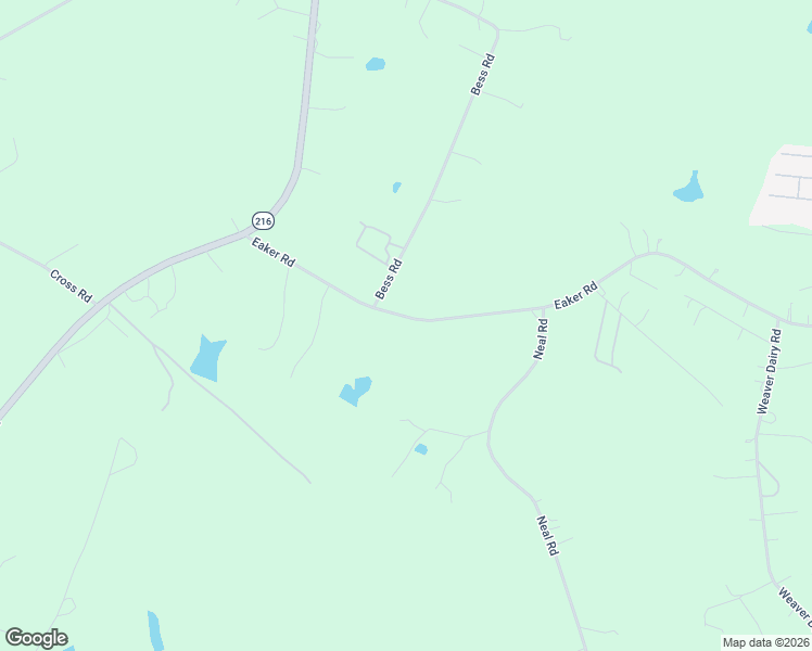 map of restaurants, bars, coffee shops, grocery stores, and more near 447 Eaker Road in Bessemer City