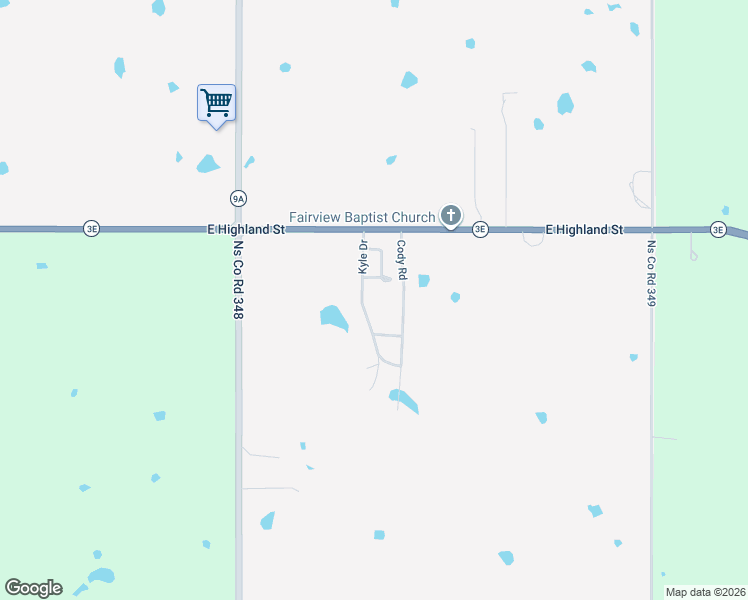 map of restaurants, bars, coffee shops, grocery stores, and more near 101 Joshua Circle in Earlsboro