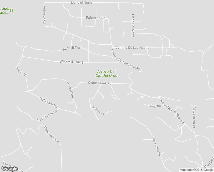 map of restaurants, bars, coffee shops, grocery stores, and more near 20 Cedar Creek Road in Placitas