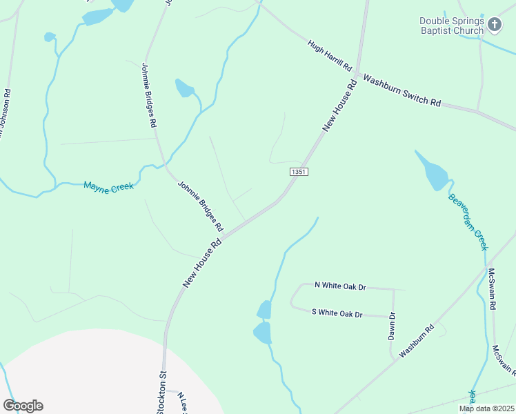 map of restaurants, bars, coffee shops, grocery stores, and more near 114 Wyan Lane in Shelby