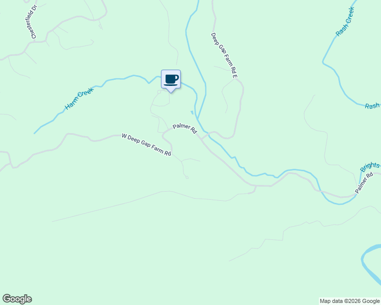 map of restaurants, bars, coffee shops, grocery stores, and more near 2159 Palmer Road in Mill Spring