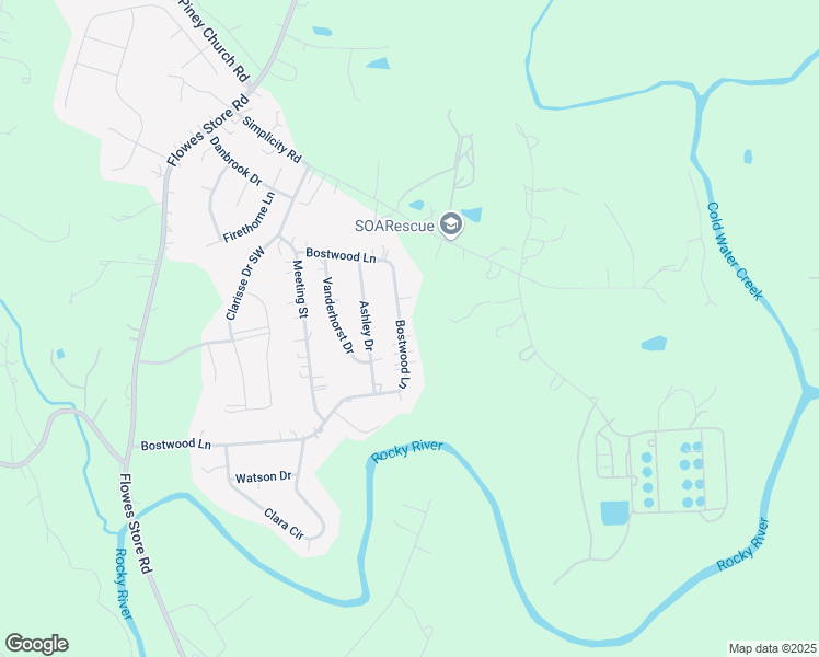 map of restaurants, bars, coffee shops, grocery stores, and more near 1236 Bostwood Lane in Concord