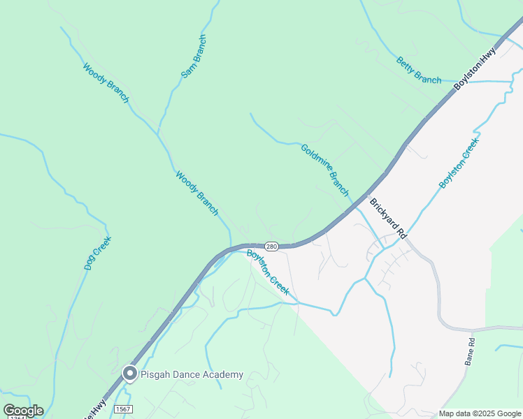 map of restaurants, bars, coffee shops, grocery stores, and more near 142 Blue Herron Cove Road in Mills River