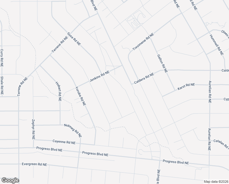 map of restaurants, bars, coffee shops, grocery stores, and more near 7308 Syr Drive Northeast in Rio Rancho