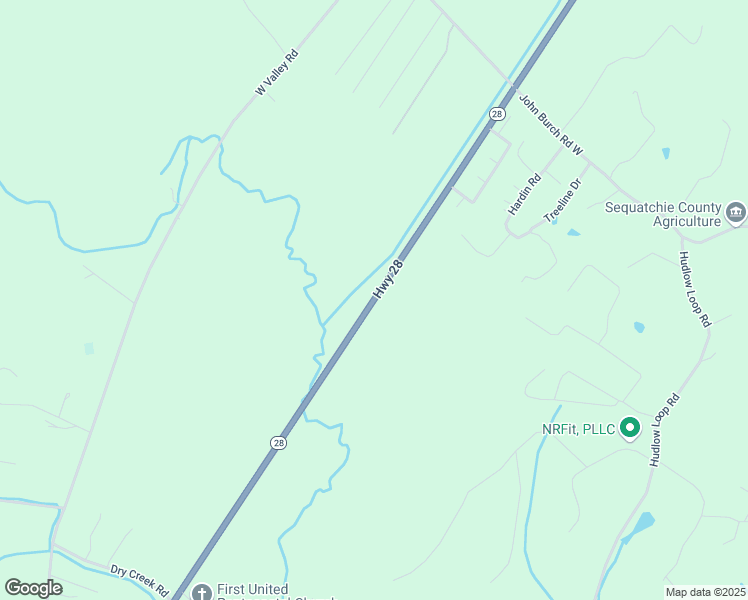map of restaurants, bars, coffee shops, grocery stores, and more near Tennessee 28 Scenic in Dunlap