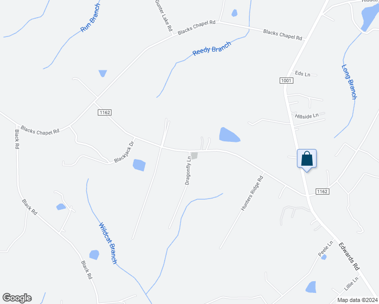 map of restaurants, bars, coffee shops, grocery stores, and more near Dragonfly Lane in Sanford