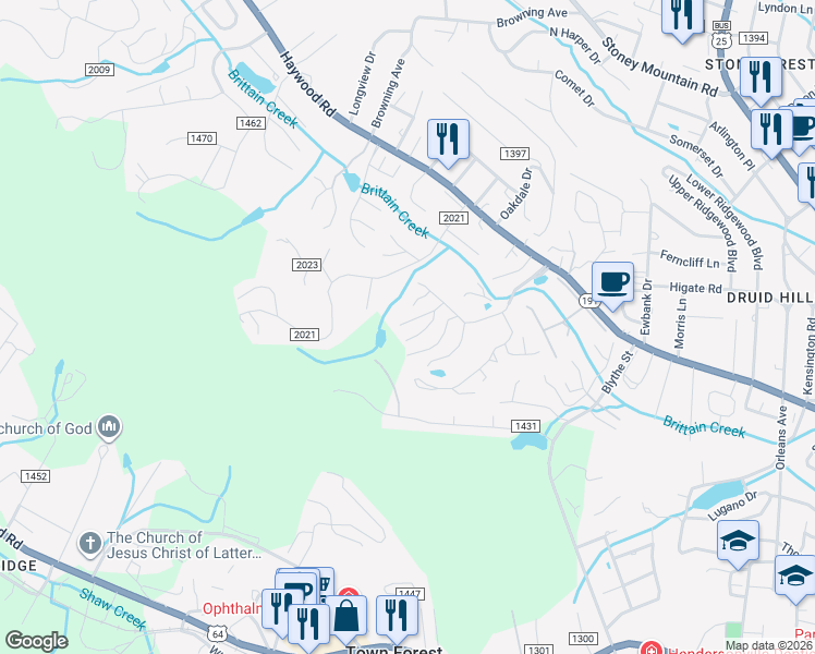 map of restaurants, bars, coffee shops, grocery stores, and more near 306 North Scarlet Oak Lane in Hendersonville