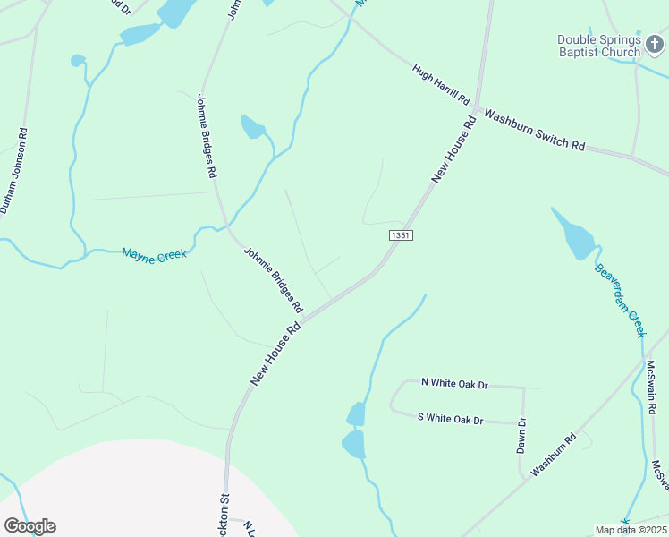 map of restaurants, bars, coffee shops, grocery stores, and more near 114 Wyan Lane in Shelby
