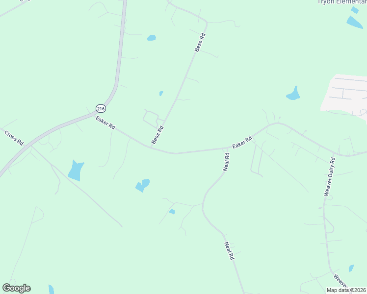 map of restaurants, bars, coffee shops, grocery stores, and more near 441 Eaker Road in Bessemer City