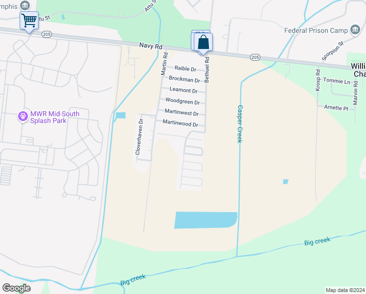 map of restaurants, bars, coffee shops, grocery stores, and more near 7517 High Seas Drive in Millington