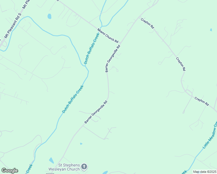 map of restaurants, bars, coffee shops, grocery stores, and more near 6267 Barrier Georgeville Road in Concord