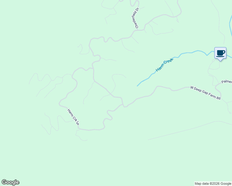 map of restaurants, bars, coffee shops, grocery stores, and more near Stafford Lane North in Mill Spring