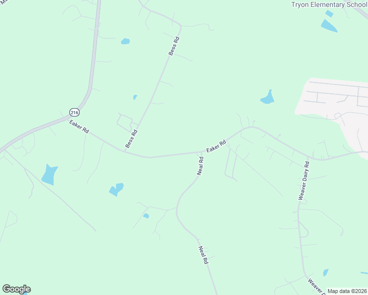 map of restaurants, bars, coffee shops, grocery stores, and more near 437 Eaker Road in Bessemer City