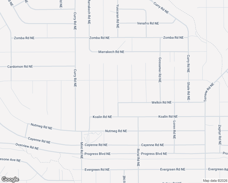 map of restaurants, bars, coffee shops, grocery stores, and more near Lido Road Northeast in Albuquerque