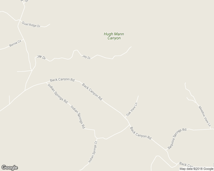 map of restaurants, bars, coffee shops, grocery stores, and more near 12955 Back Canyon Road in Kern County