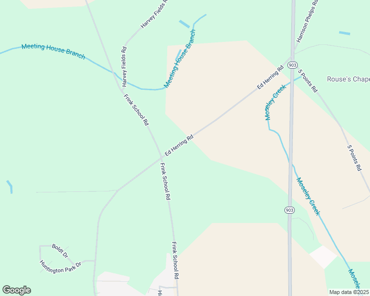 map of restaurants, bars, coffee shops, grocery stores, and more near 4335 Ed Herring Road in La Grange