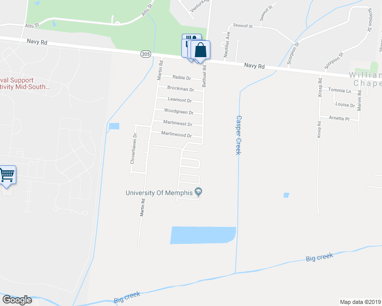 map of restaurants, bars, coffee shops, grocery stores, and more near 6367 Dawn Haven Drive in Millington