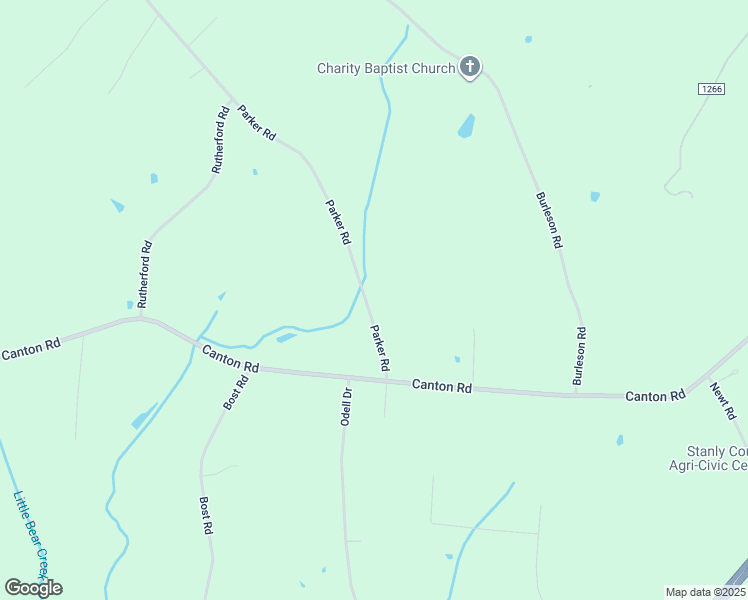 map of restaurants, bars, coffee shops, grocery stores, and more near 26478 Parker Road in Albemarle