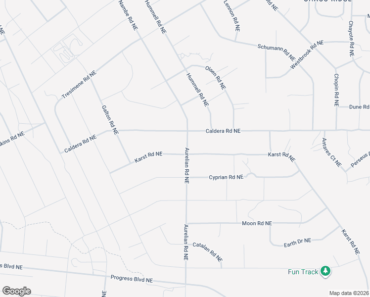 map of restaurants, bars, coffee shops, grocery stores, and more near Nambe Road Northeast in Rio Rancho