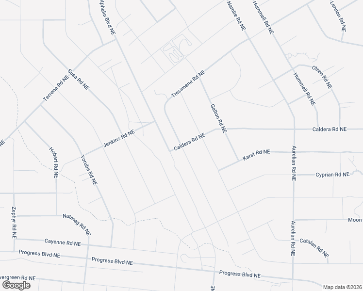 map of restaurants, bars, coffee shops, grocery stores, and more near Tresimene Road Northeast in Rio Rancho