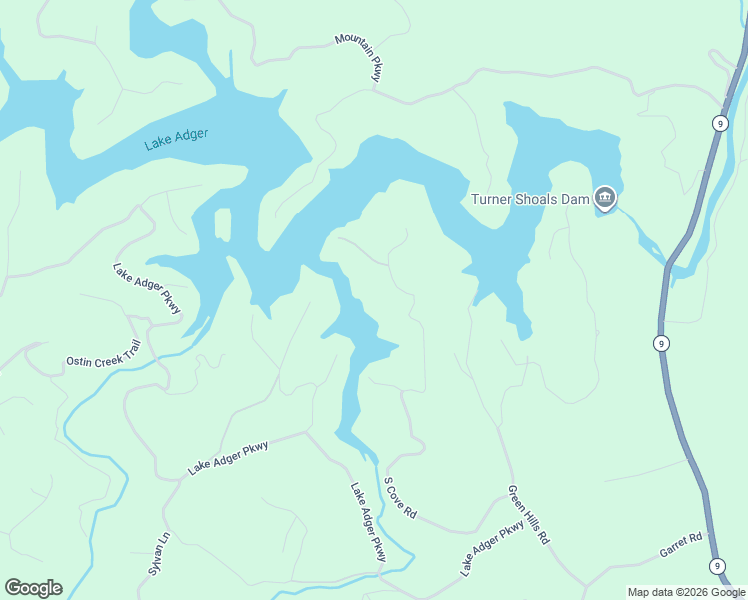 map of restaurants, bars, coffee shops, grocery stores, and more near 455 South Pointe Road in Mill Spring