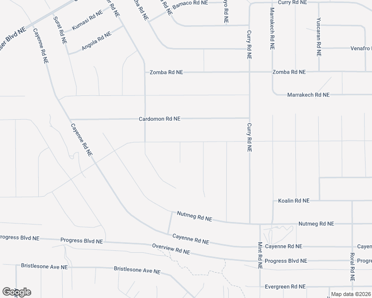 map of restaurants, bars, coffee shops, grocery stores, and more near Rosemary Road Northeast in Albuquerque