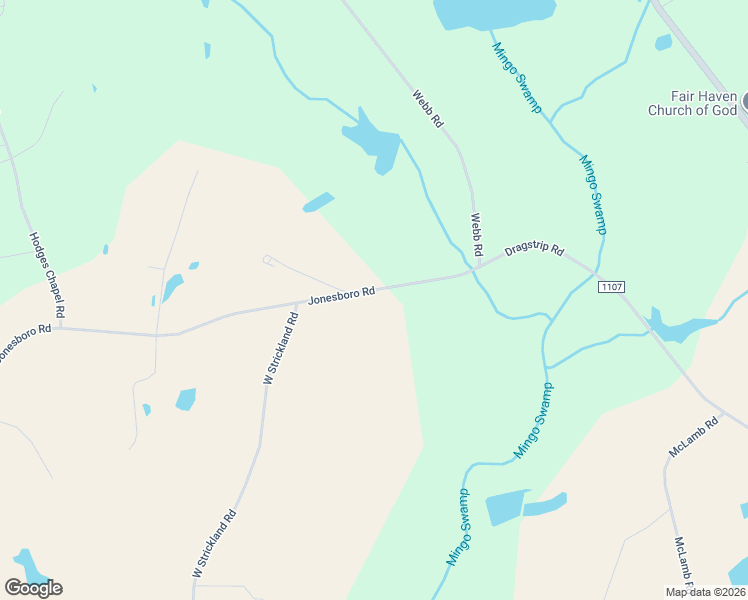 map of restaurants, bars, coffee shops, grocery stores, and more near 3130 Jonesboro Road in Dunn